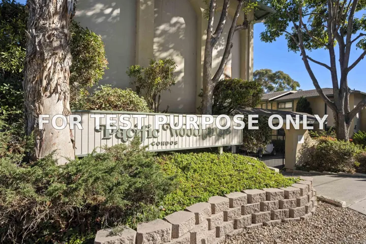 Demo/Test Data 4651 Pico St Unit 107, San Diego, Ca 92109