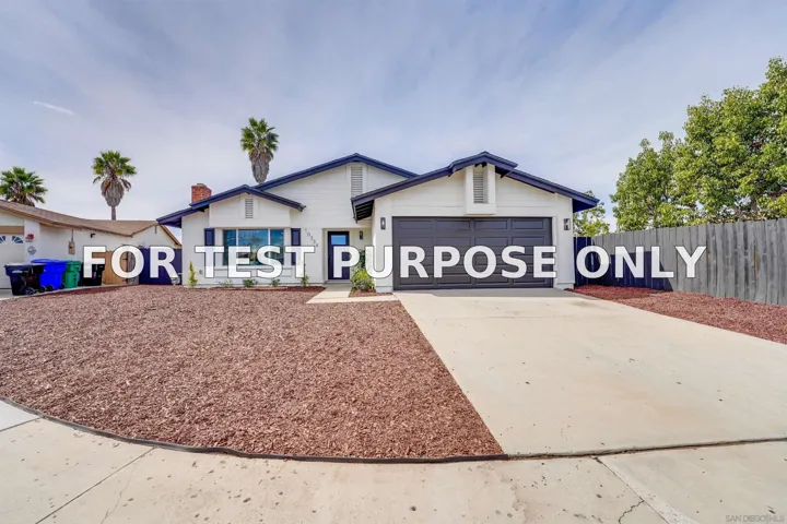 Demo/Test Data 10334 Hemphill Pl, San Diego, Ca 92126