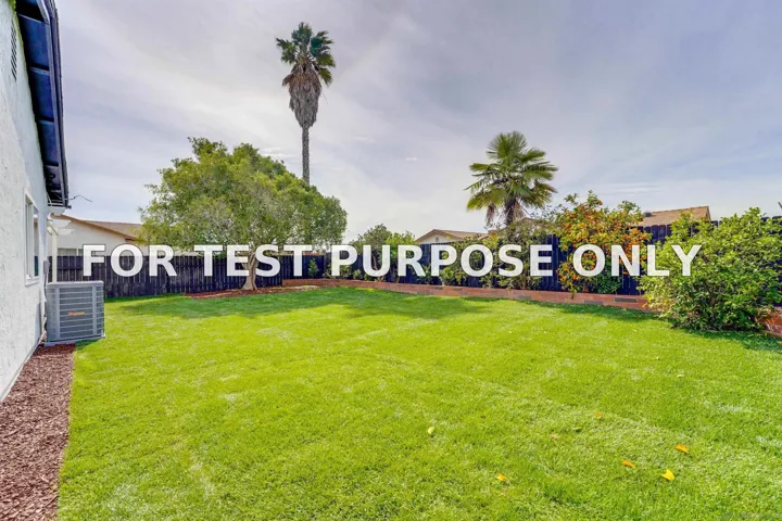 Demo/Test Data 10334 Hemphill Pl, San Diego, Ca 92126