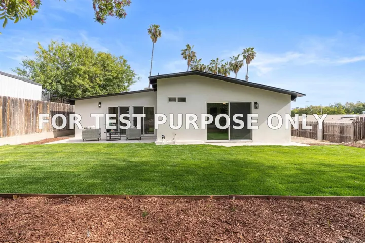 Demo/Test Data 5644 Bromley Way, San Diego, Ca 92120
