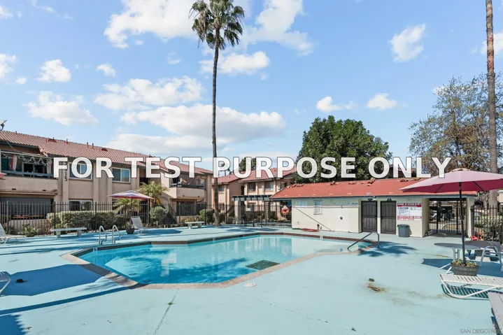 Demo/Test Data 2033 Dairy Mart Rd Unit 16, San Ysidro, Ca 92173