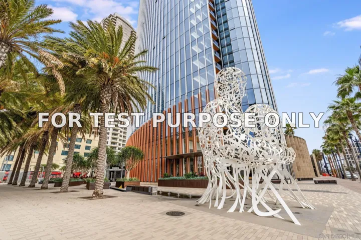 Demo/Test Data 888 W E Street Unit 3101, San Diego, Ca 92101