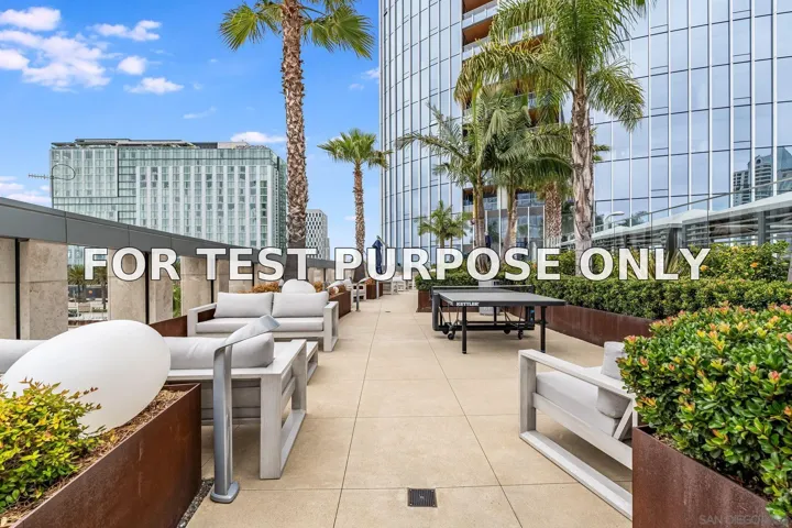 Demo/Test Data 888 W E Street Unit 3101, San Diego, Ca 92101