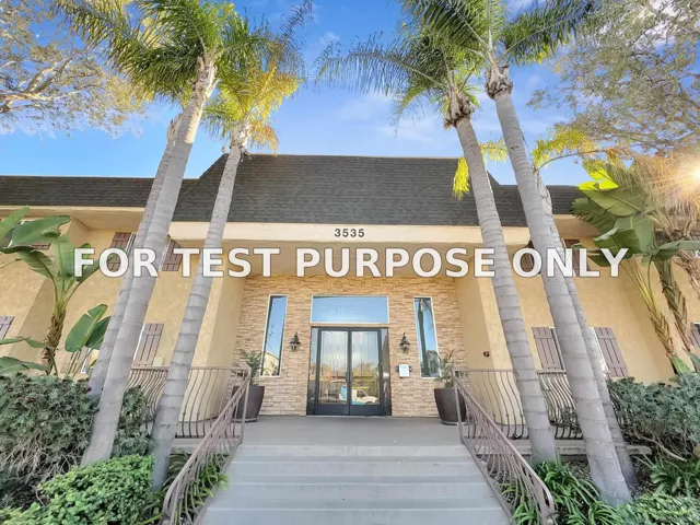Demo/Test Data 3535 Madison Ave Unit 109, San Diego, Ca 92116