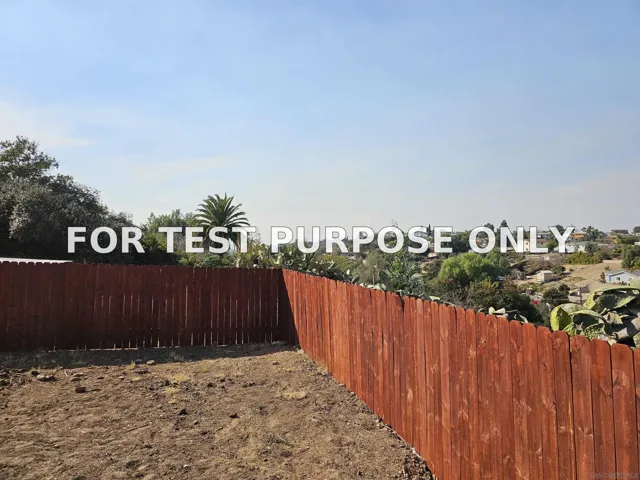 Demo/Test Data 1846 Klauber Avenue, San Diego, Ca 92114