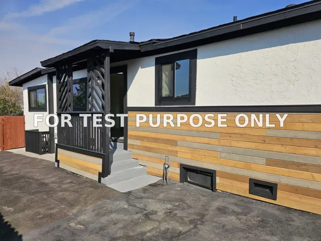 Demo/Test Data 1846 Klauber Avenue, San Diego, Ca 92114