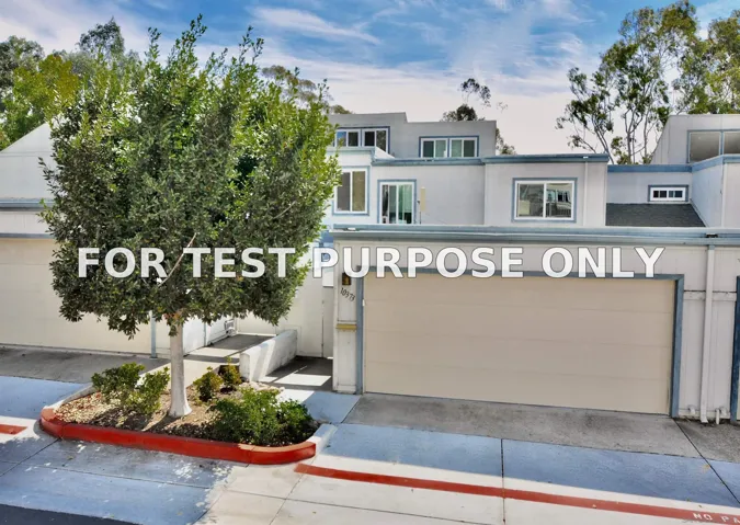 Demo/Test Data 10373 Caminito Banyon, San Diego, Ca 92131