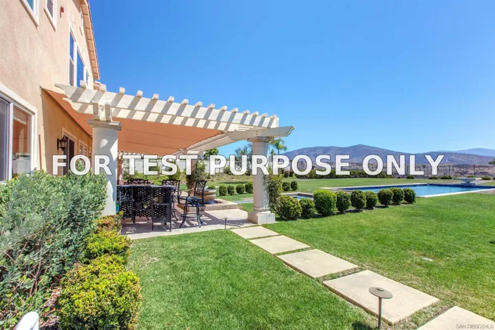 Demo/Test Data 671 Via Maggiore, Chula Vista, Ca 91914