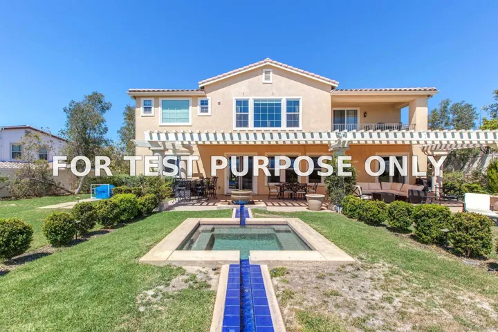 Demo/Test Data 671 Via Maggiore, Chula Vista, Ca 91914