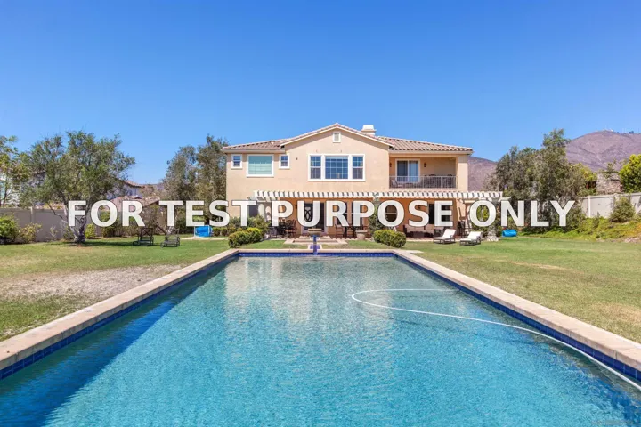 Demo/Test Data 671 Via Maggiore, Chula Vista, Ca 91914
