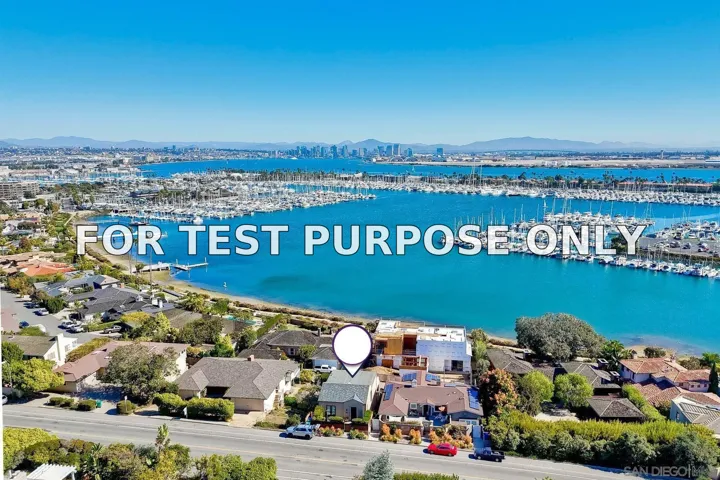 Demo/Test Data 812 San Antonio Pl, San Diego, Ca 92106