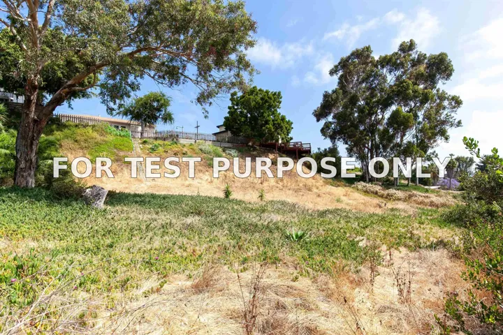 Demo/Test Data 3607 Oleander Drive, San Diego, Ca 92106