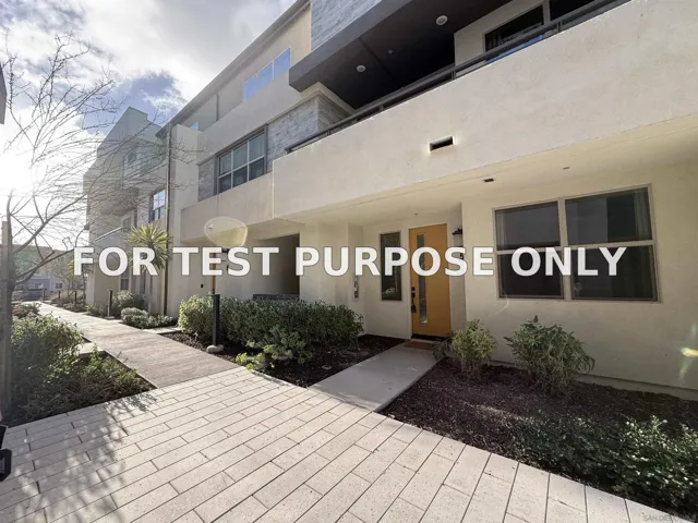Demo/Test Data 1840 Mint Terr, Chula Vista, Ca 91915