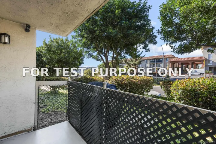 Demo/Test Data 6275 Rancho Mission Unit 105, San Diego, Ca 92108