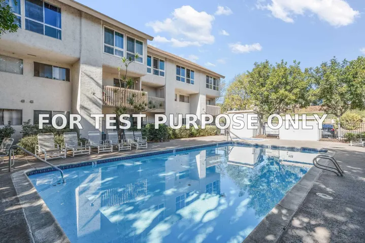Demo/Test Data 6275 Rancho Mission Unit 105, San Diego, Ca 92108