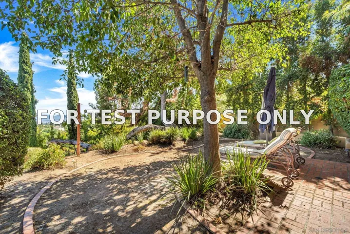 Demo/Test Data 10135 Hermosa Way, La Mesa, Ca 91941