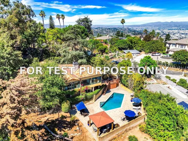Demo/Test Data 10135 Hermosa Way, La Mesa, Ca 91941