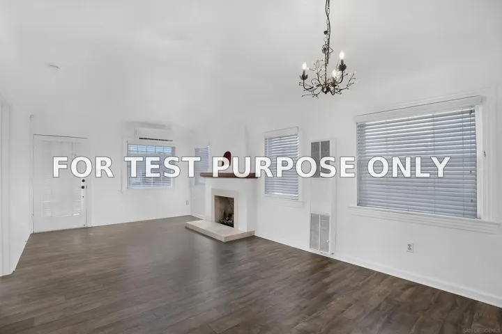 Demo/Test Data 4547 Hawley Blvd, San Diego, Ca 92116