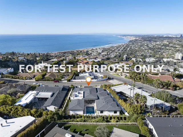 Demo/Test Data 2365 Via Siena, La Jolla, Ca 92037