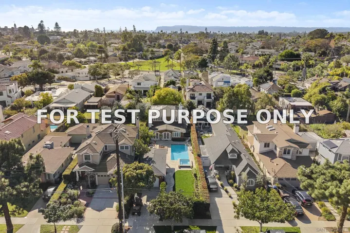 Demo/Test Data 660 Margarita, Coronado, Ca 92118