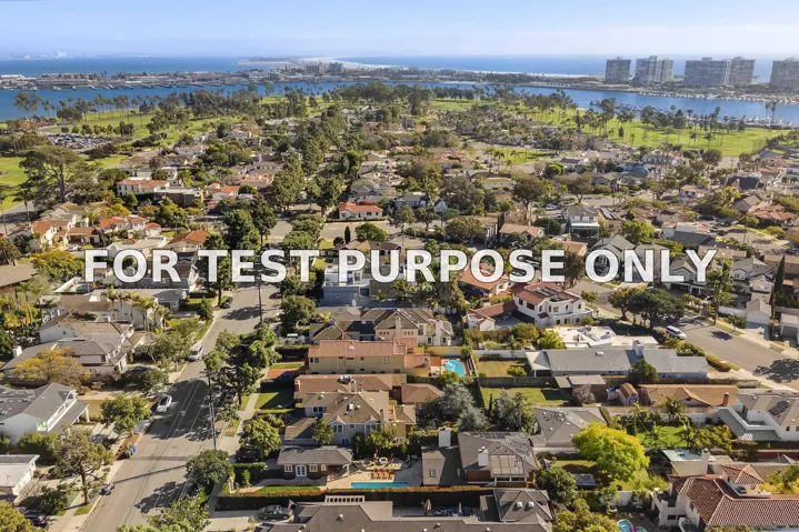 Demo/Test Data 660 Margarita, Coronado, Ca 92118