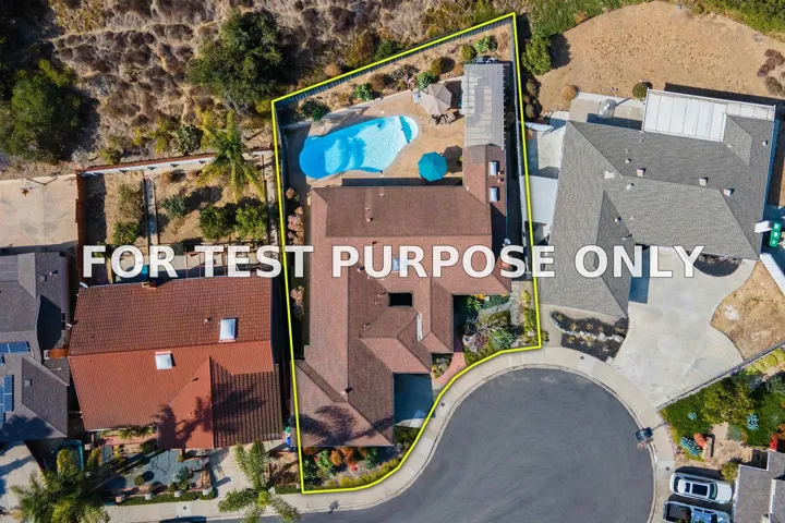 Demo/Test Data 4044 Via Del Conquistador, San Diego, Ca 92117