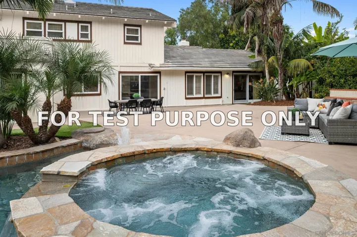Demo/Test Data 2505 Hidden Valley Pl, La Jolla, Ca 92037