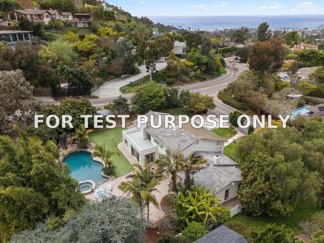 Demo/Test Data 2505 Hidden Valley Pl, La Jolla, Ca 92037