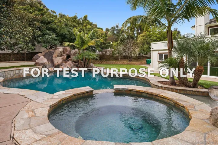 Demo/Test Data 2505 Hidden Valley Pl, La Jolla, Ca 92037
