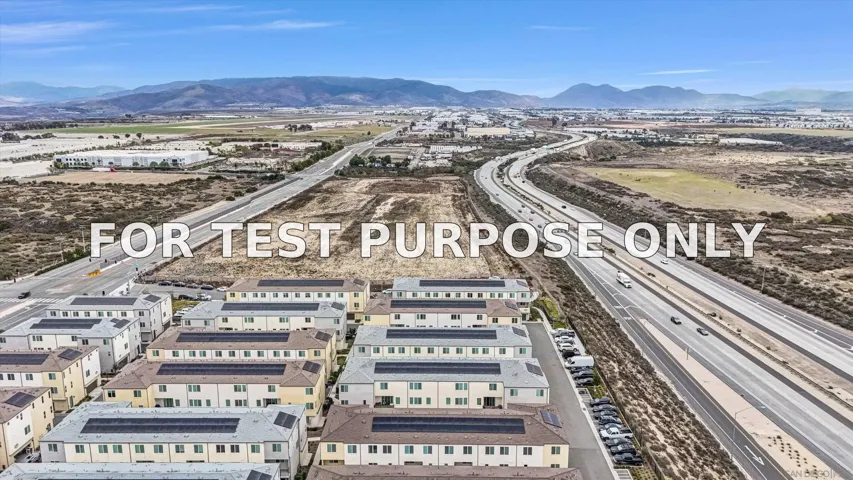 Demo/Test Data 5490 Shorefront Drive Unit 178, San Diego, Ca 92154