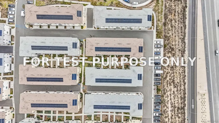 Demo/Test Data 5490 Shorefront Drive Unit 178, San Diego, Ca 92154