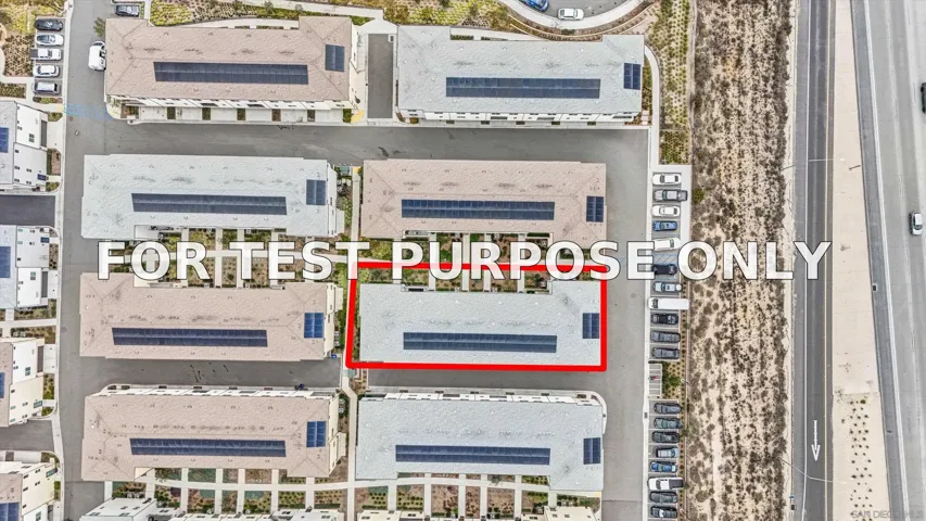 Demo/Test Data 5490 Shorefront Drive Unit 178, San Diego, Ca 92154