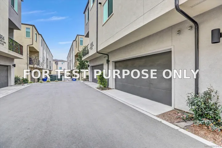 Demo/Test Data 5490 Shorefront Drive Unit 178, San Diego, Ca 92154