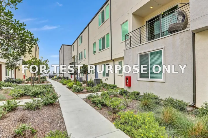 Demo/Test Data 5490 Shorefront Drive Unit 178, San Diego, Ca 92154