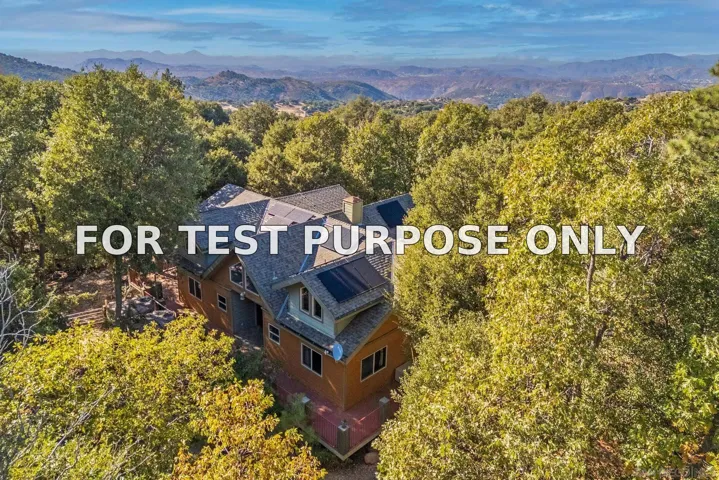 Demo/Test Data 3217 Pera Alta, Julian, Ca 92036