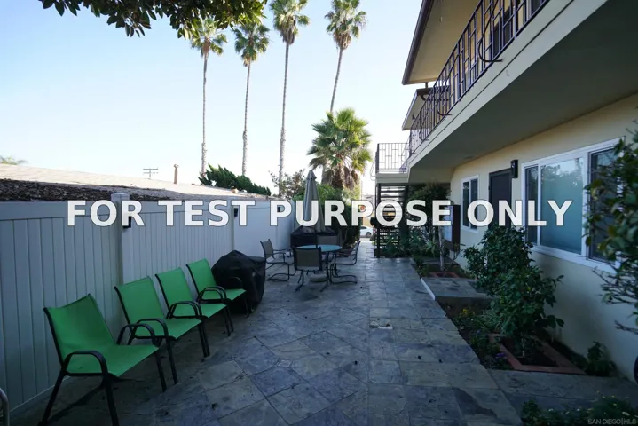 Demo/Test Data 2162 Thomas, San Diego, Ca 92109