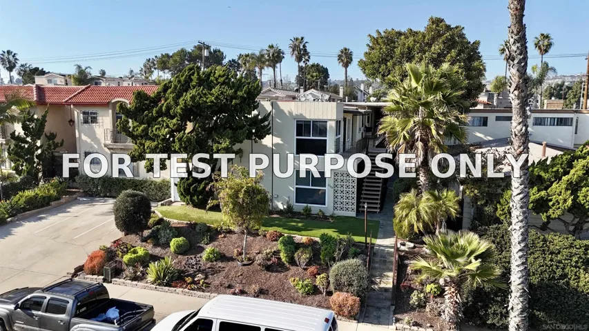 Demo/Test Data 2162 Thomas, San Diego, Ca 92109