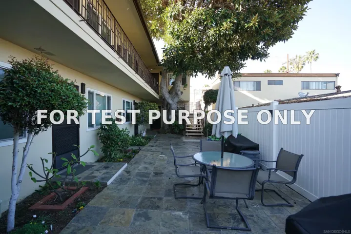 Demo/Test Data 2162 Thomas, San Diego, Ca 92109