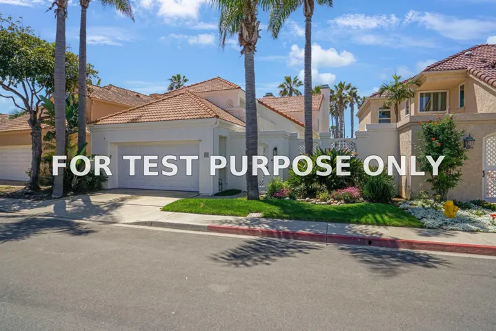Demo/Test Data 34 Bridgetown Bend, Coronado, Ca 92118