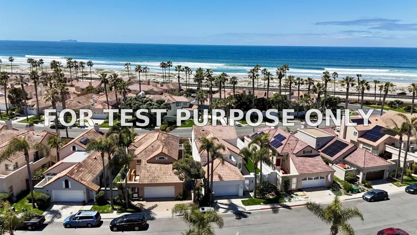 Demo/Test Data 34 Bridgetown Bend, Coronado, Ca 92118