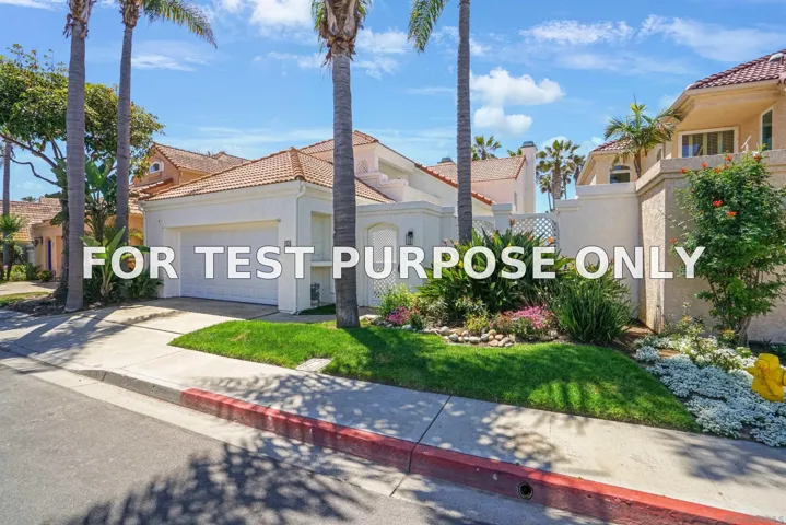 Demo/Test Data 34 Bridgetown Bend, Coronado, Ca 92118