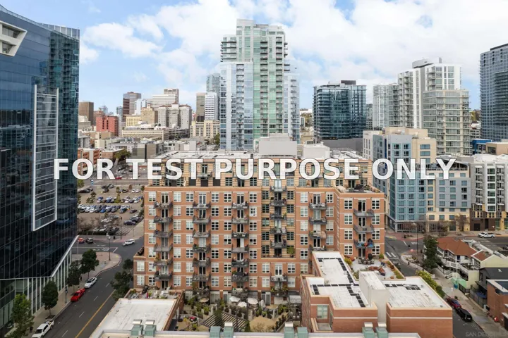 Demo/Test Data 877 Island Ave Unit 407, San Diego, Ca 92101