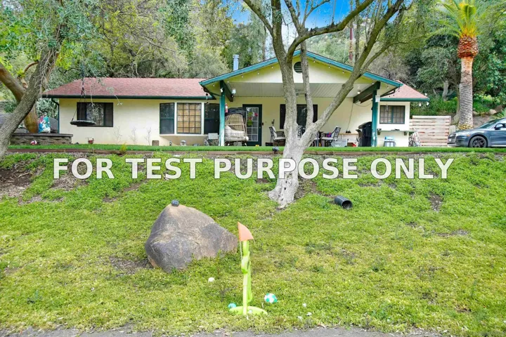Demo/Test Data 16757 Old Guejito Grade Road, Escondido, Ca 92027