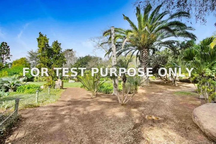 Demo/Test Data 16757 Old Guejito Grade Road, Escondido, Ca 92027
