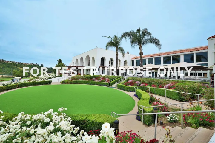 Demo/Test Data 2003 Costa Del Mar Rd Unit 654, Carlsbad, Ca 92009