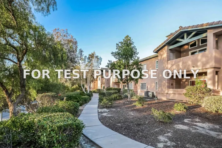 Demo/Test Data 17161 Alva Rd Unit 1214, San Diego, Ca 92127