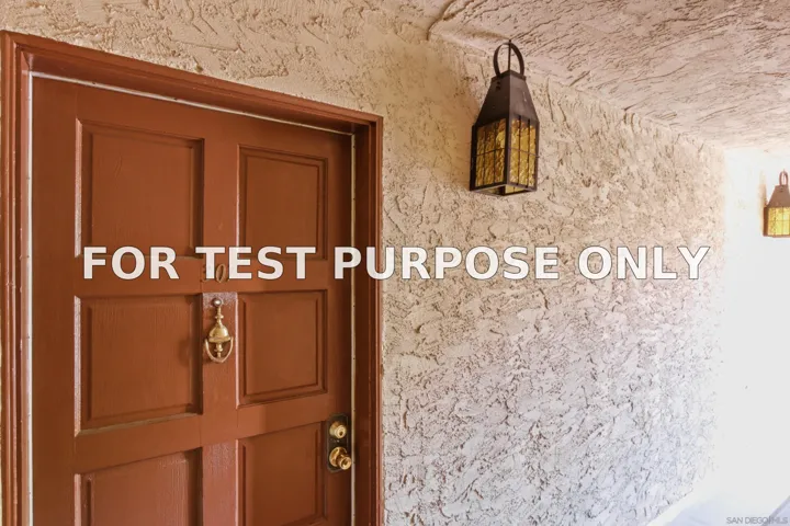 Demo/Test Data 5718 Ravenspur Dr Unit 307, Rancho Palos Verdes, Ca 90275