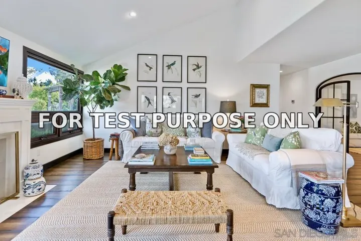 Demo/Test Data 350 Punta Baja Drive, Solana Beach, Ca 92075