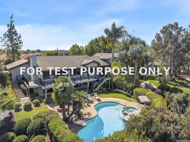 Demo/Test Data 12916 Polvera Ave, San Diego, Ca 92128