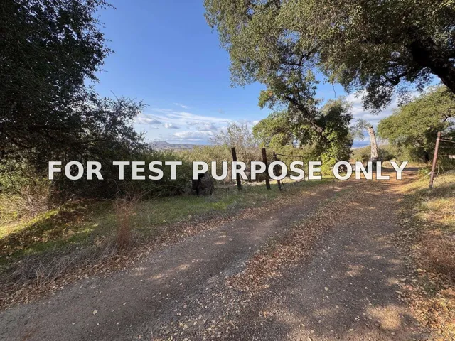 Demo/Test Data 13903 Wildcat Canyon Rd, Lakeside, Ca 92040